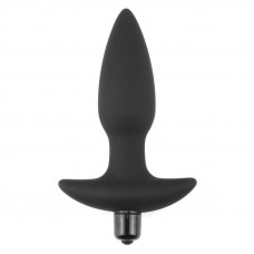 Plug Anal Fantasy Plug con Vibración Negro