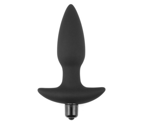 Plug Anal Fantasy Plug con Vibración Negro