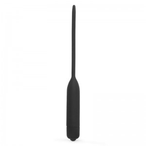 Dilatador de Uretra con Vibración Negro
