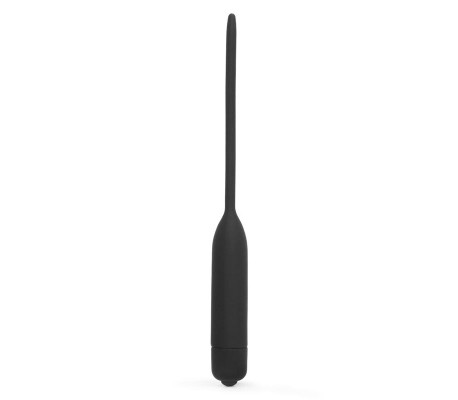 Dilatador de Uretra con Vibración Negro