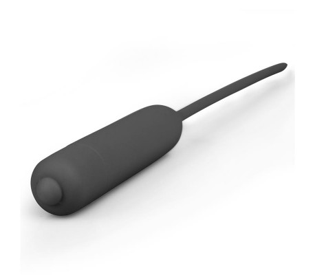 Dilatador de Uretra con Vibración Negro