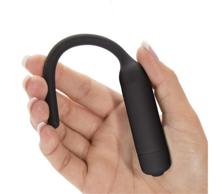 Dilatador de Uretra con Vibración Negro