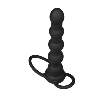 Plug Anal Double Prober con Vibración Negro