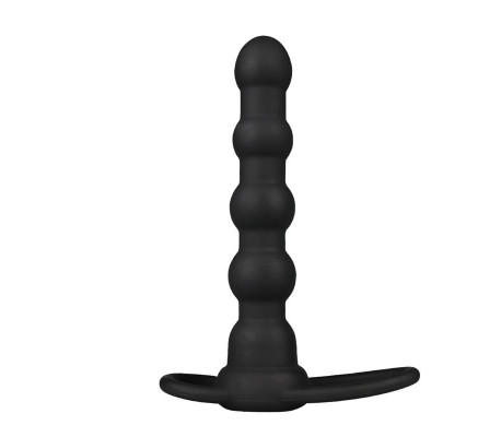 Plug Anal Double Prober con Vibración Negro