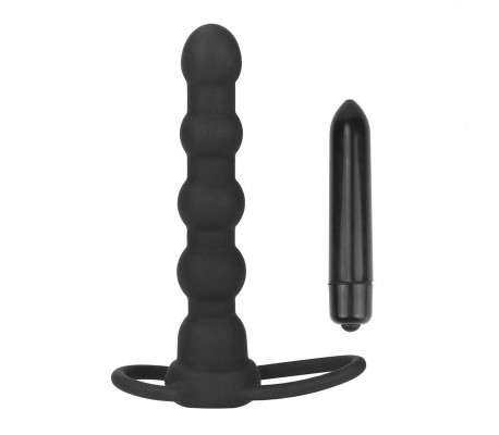 Plug Anal Double Prober con Vibración Negro