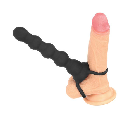 Plug Anal Double Prober con Vibración Negro