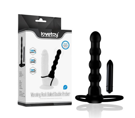 Plug Anal Double Prober con Vibración Negro