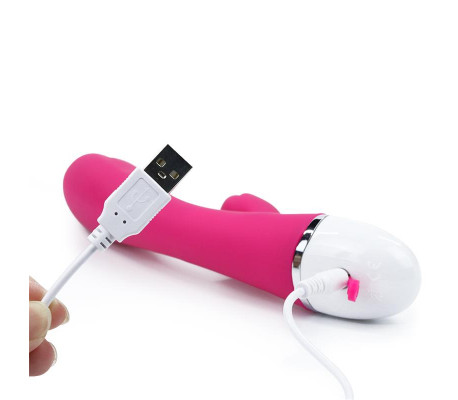 Vibrador Dreamer II USB Rose Red