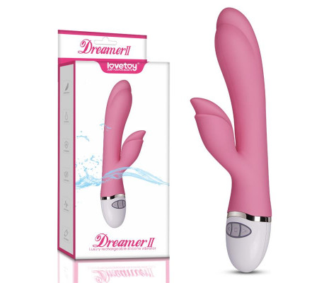 Vibrador Dreamer II USB Rosa