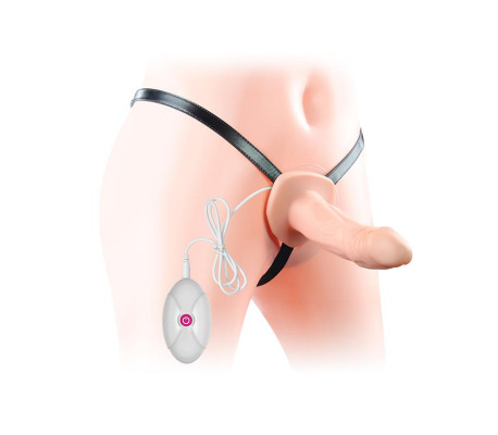 Arnés Unisex Pene Hueco con Vibración