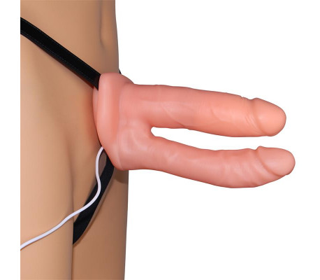 Arnés Pene Doble Hueco con Vibración