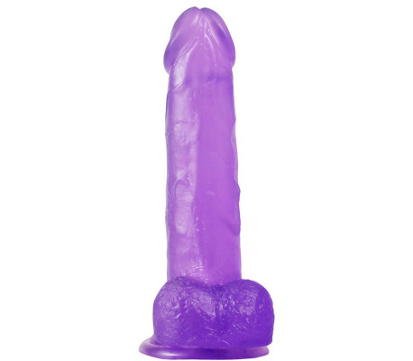 Dildo Jelly Studs 8 Púrpura
