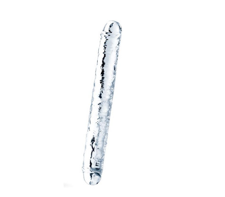 Dildo Doble Flawless Clear 12 Transparente
