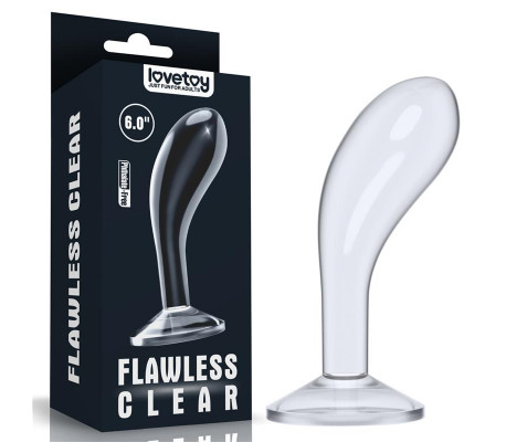 Plug Anal Flawless Clear 6 Transparente