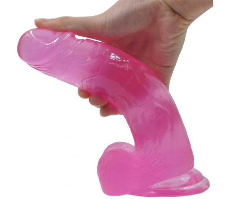 Dildo Jelly Studs 8 Rosa