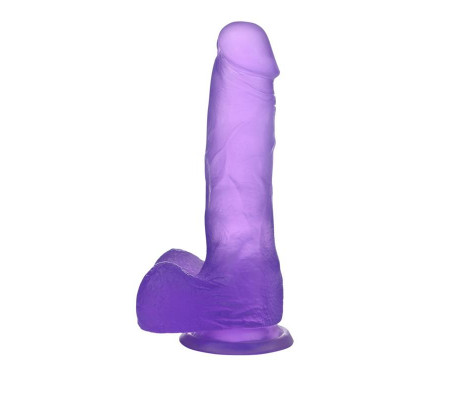 Dildo Jelly Studs 7 Púrpura