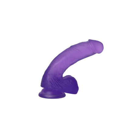 Dildo Jelly Studs 7 Púrpura