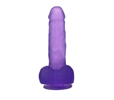 Dildo Jelly Studs 7 Púrpura