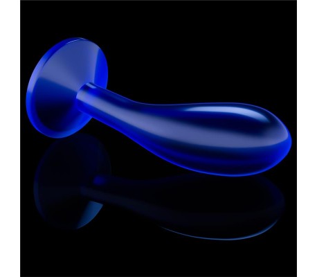 Plug Anal Flawless Azul Transparente 6