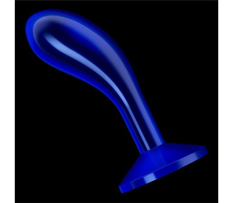 Plug Anal Flawless Azul Transparente 6