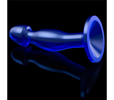 Plug Anal Flawless Azul Transparente 6.5