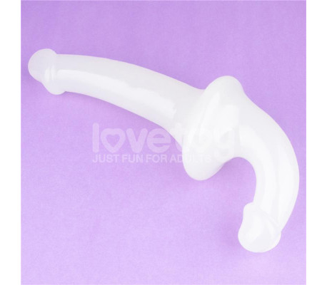 Dildo doble Lumino Play Luz Azul 10.5