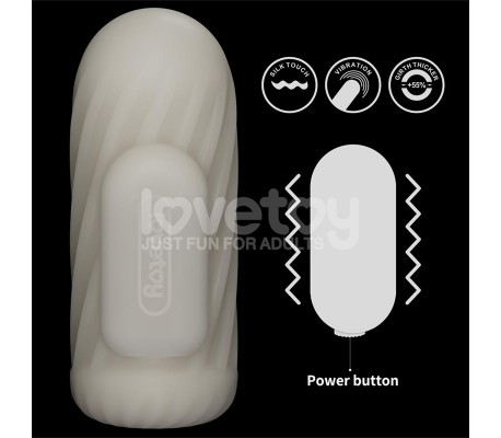 Knights Ring Funda para el Pene y Estimulador Spiral
