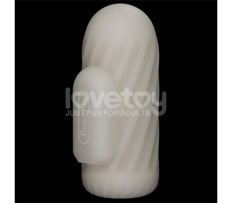 Knights Ring Funda para el Pene y Estimulador Spiral