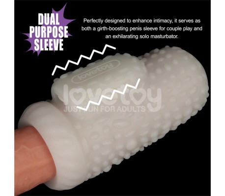 Knights Ring Funda para el Pene y Estimulador Drip