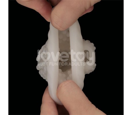 Knights Ring Funda para el Pene y Estimulador Drip