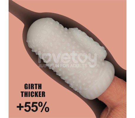 Knights Ring Funda para el Pene y Estimulador Drip