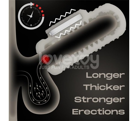 Knights Ring Funda para el Pene y Estimulador Drip