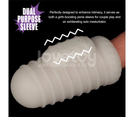 Knights Ring Funda para el Pene y Estimulador Wavy