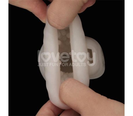 Knights Ring Funda para el Pene y Estimulador Wavy