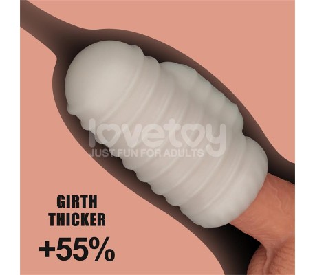 Knights Ring Funda para el Pene y Estimulador Wavy