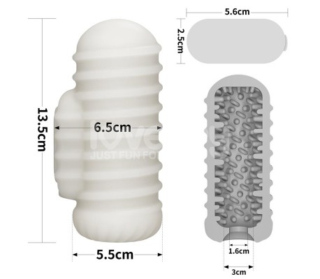 Knights Ring Funda para el Pene y Estimulador Wavy