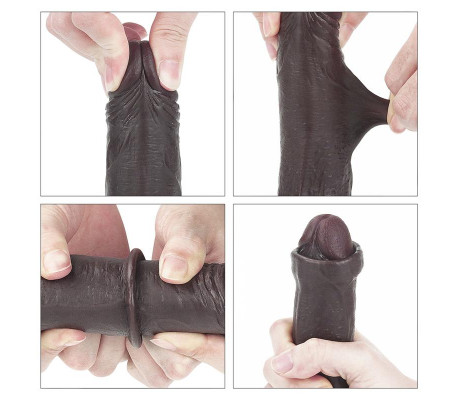 Dildo Sliding 7 Negro