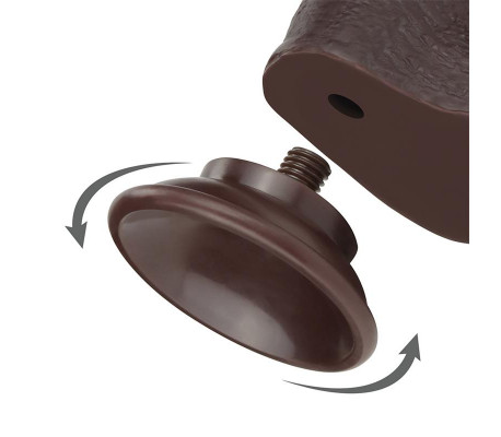 Dildo Sliding 7 Negro