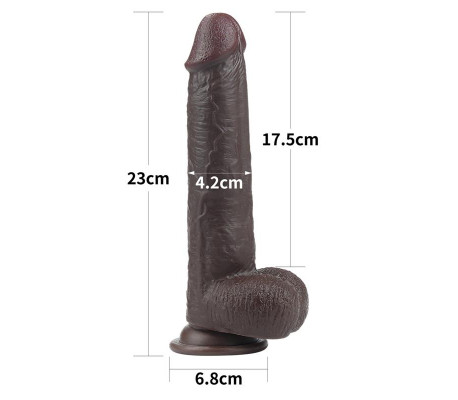 Dildo Sliding 9 Negro