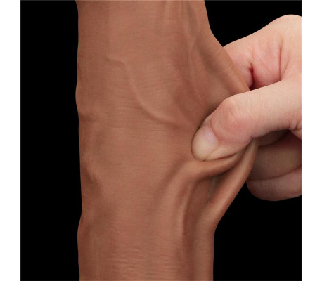 Dildo Dual Density Piel Desizante 11.5