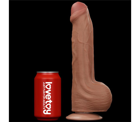 Dildo Dual Density Piel Desizante 11.5