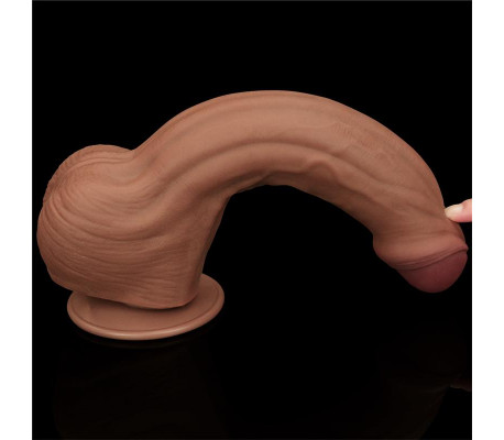 Dildo Dual Density Piel Desizante 11.5