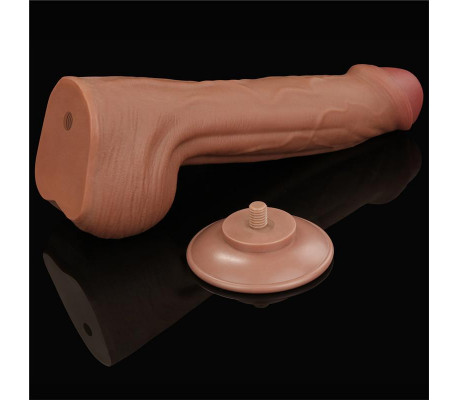 Dildo Dual Density Piel Desizante 11.5