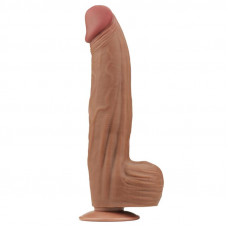 Dildo Dual Density Piel Deslizante 12