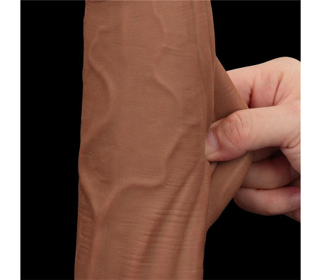 Dildo Dual Density Piel Deslizante 12