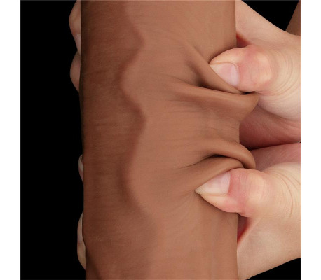 Dildo Dual Density Piel Deslizante 14