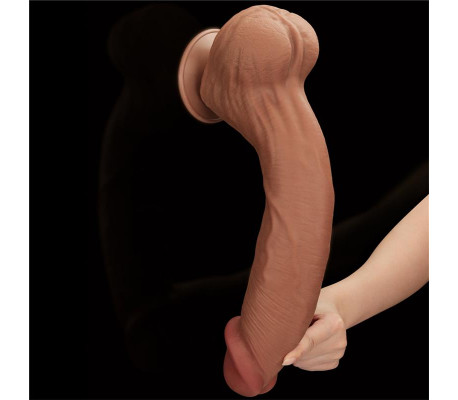 Dildo Dual Density Piel Deslizante 14