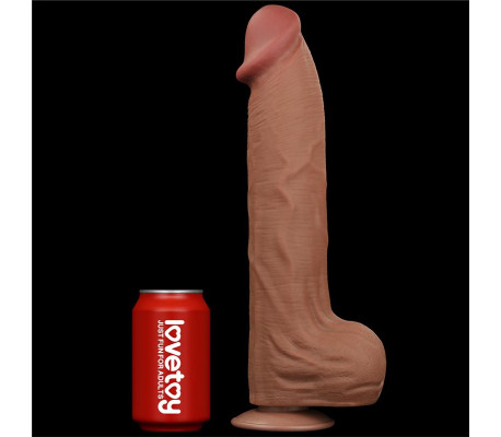Dildo Dual Density Piel Deslizante 14