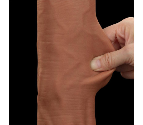 Dildo Dual Density Piel Deslizante 14