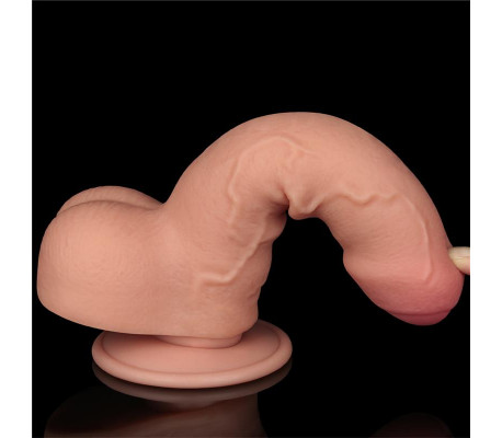 Dildo Dual Layer Piel Deslizante 7